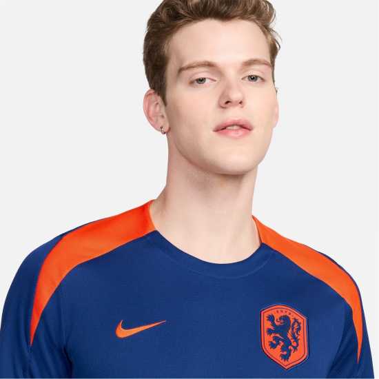 Nike Netherlands Strike Short Sleeve Top 2024 Adults  Мъжко облекло за едри хора