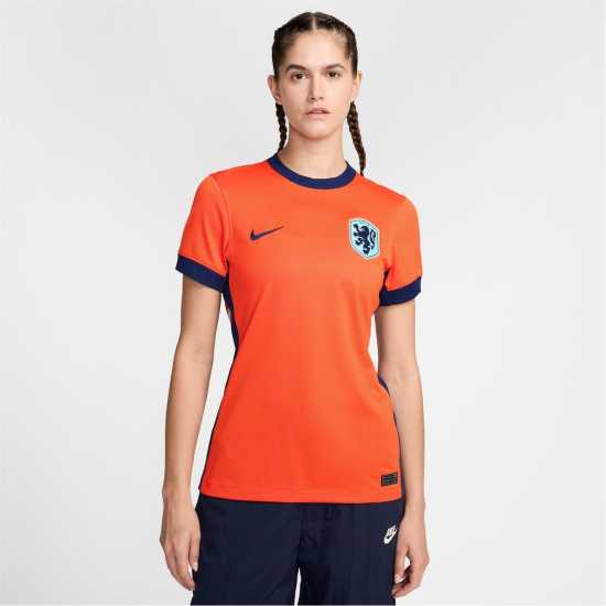 Nike Домакинска Футболна Фланелка Netherlands Home Shirt 2024 Womens  Дамско облекло плюс размер