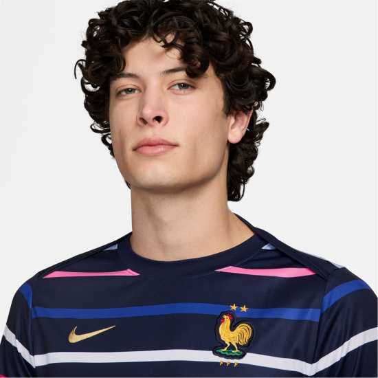 Nike France Academy Pro Home Pre Match Shirt 2024 Adults  Мъжко облекло за едри хора