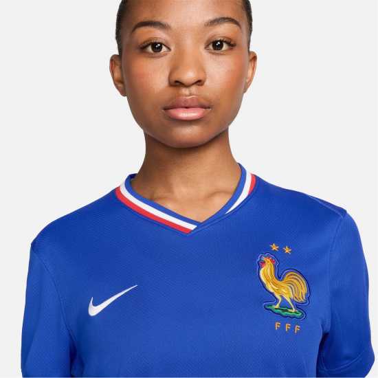 Nike Домакинска Футболна Фланелка France Home Shirt 2024 Womens  Дамско облекло плюс размер