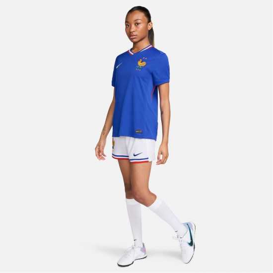 Nike Домакинска Футболна Фланелка France Home Shirt 2024 Womens  Дамско облекло плюс размер