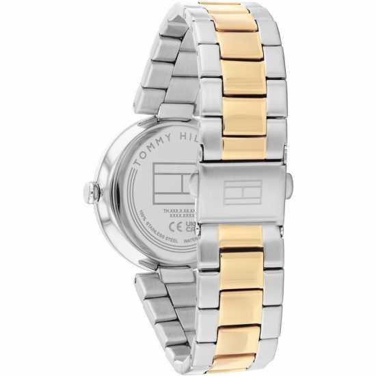 Tommy Hilfiger Th Two Tone Stainless Steel And Gold  Watch  Часовници