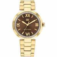 Tommy Hilfiger Gold Plated Watch  Часовници