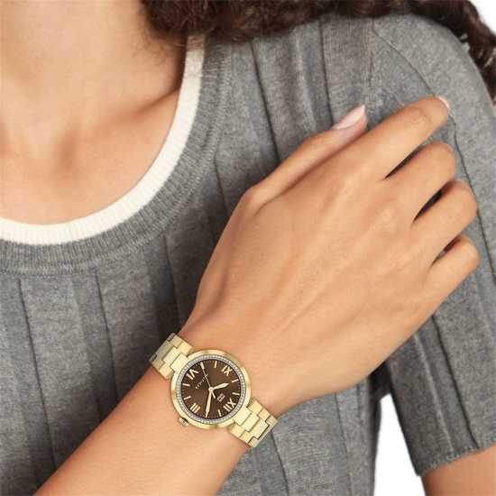 Tommy Hilfiger Gold Plated Watch  Часовници