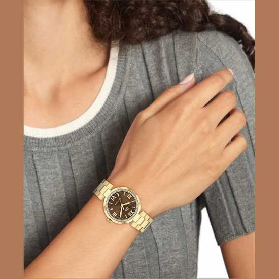 Tommy Hilfiger Gold Plated Watch  Часовници