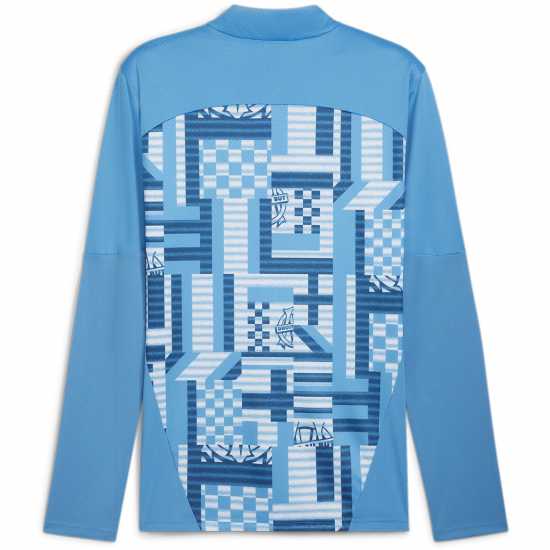 Puma Olympique De Marseille Drill Top 2024 2025 Adults  Мъжки горнища с цип