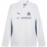 Puma Olympique De Marseille Training Quarter Zip Top 2024 2025 Adults  Всекидневно футболно облекло