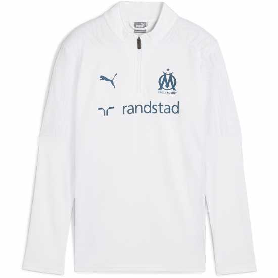 Puma Olympique De Marseille Training Quarter Zip Top 2024 2025 Junior  Всекидневно футболно облекло