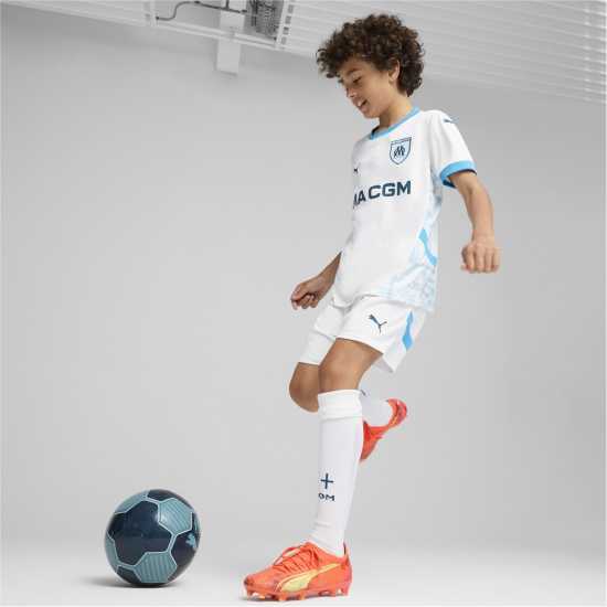 Puma Olympique De Marseille Home Shorts 2024 2025 Juniors  Детски къси панталони