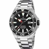 Festina Diver Silver Black Watch F20663/3  Часовници