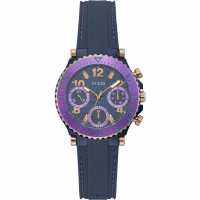 Guess Ladies  Cosmic Purple Navy Watch Gw0466L2  Часовници