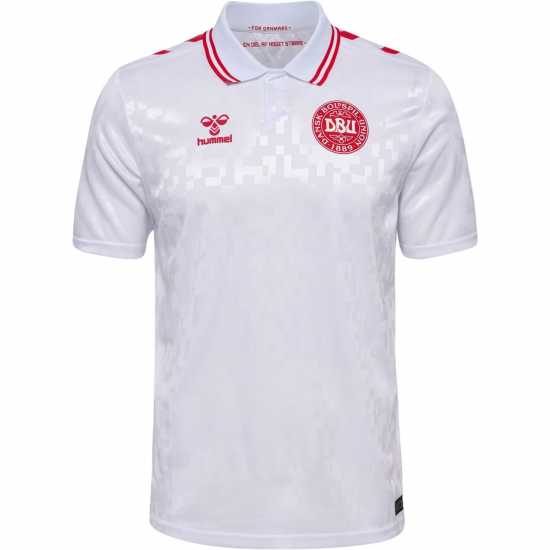 Hummel Denmark Away Shirt 2024 Juniors  Hummel Kids