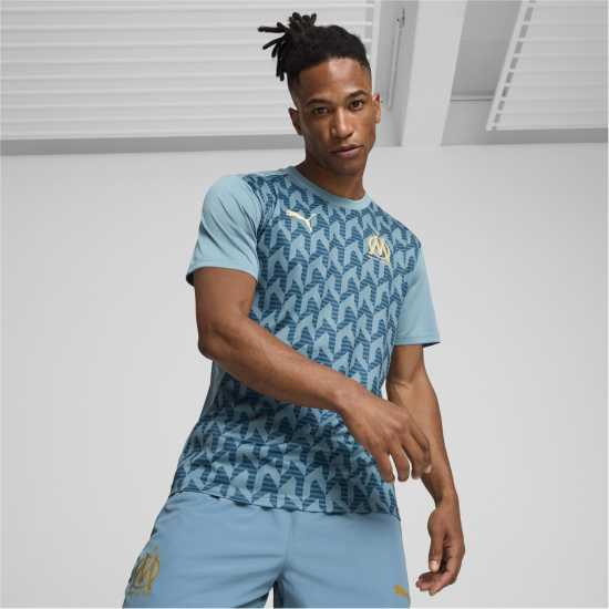 Puma Olympique De Marseille Pre Match Shirt 2024 2025 Adults  Всекидневно футболно облекло