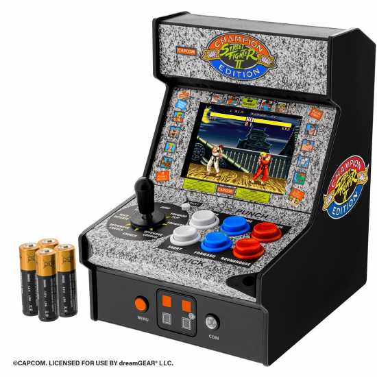 My Arcade My Arcade Street Fighter Ii Champ Micro Player  