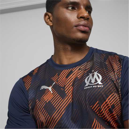 Puma Olympique De Marseille Pre Match Shirt 2024 2025 Adults  Всекидневно футболно облекло