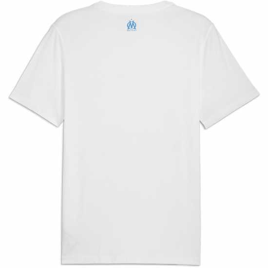 Puma Olympique Marseille Culture T-Shirt 2024 2025 Adults  