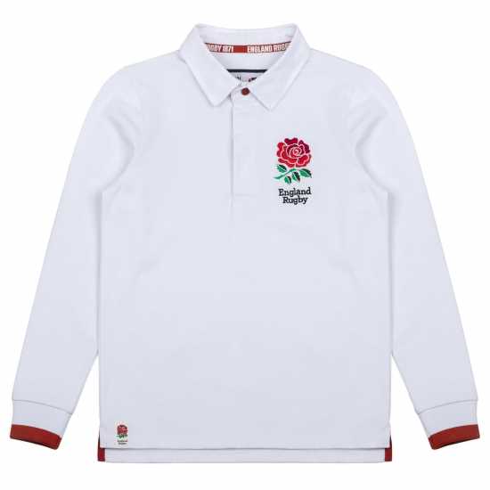 Rfu Фланелка С Дълъг Ръкав England Long Sleeve Jersey Juniors  Детски тениски и фланелки