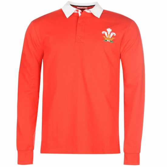 Team Rugby Фланелка С Дълъг Ръкав Long Sleeve Jersey Mens  Мъжки тениски с яка