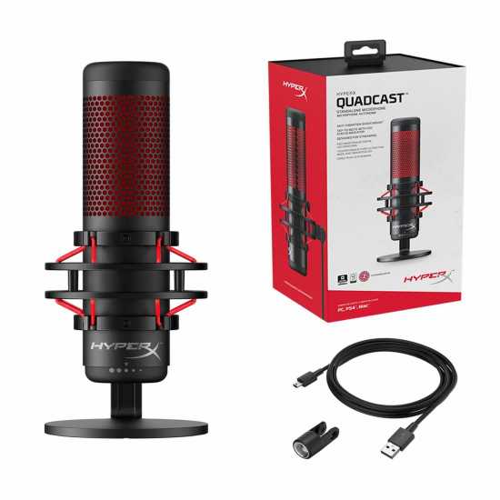 Hyperx Quadcast Microphone  Стрийминг