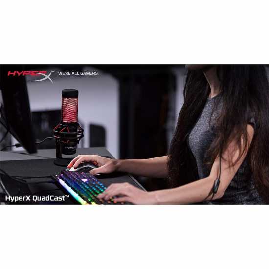 Hyperx Quadcast Microphone  Стрийминг