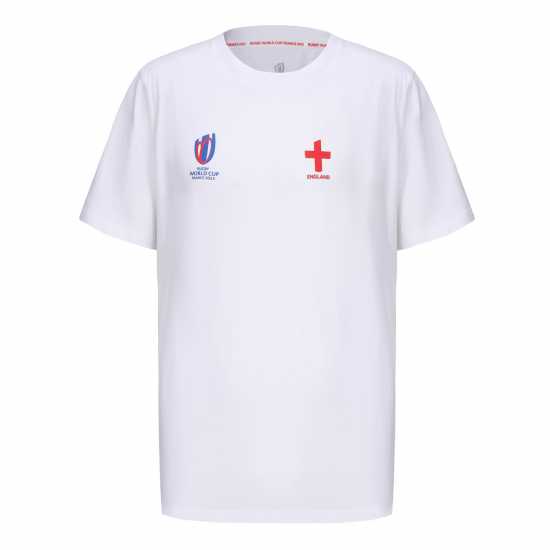 Rugby World Cup Rugby World Cup Nation T-Shirt 2023 Mens Англия Мъжки ризи