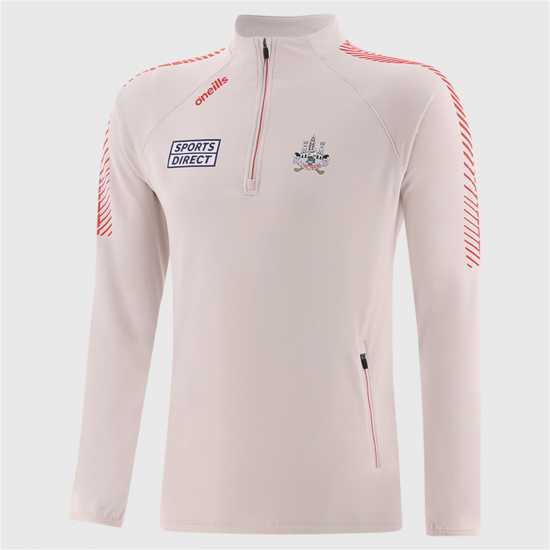 Oneills Cork Blaze Zip Top Junior Пясък/Червен 