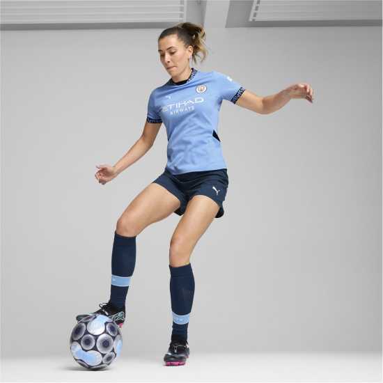 Домакинска Футболна Фланелка Puma Manchester City Home Shirt 2024 2025 Womens  Дамско облекло плюс размер