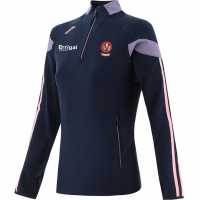 Oneills Derry Rockway Brushed Half Zip Top Girls  GAA All