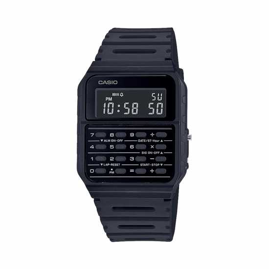 Casio Game Ca-53Wf-1Bef Calculator Watch - Black  Часовници