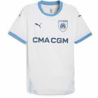 Puma Домакинска Футболна Фланелка Olympique De Marseille Authentic Home Shirt 2024 2025 Adults  