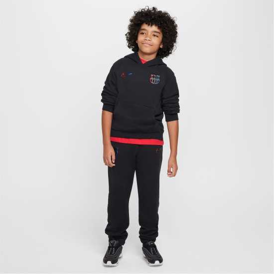 Nike Barcelona Pullover Hoodie 2024 2025 Juniors  