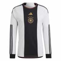 Adidas Риза С Дълъг Ръкав Germany Home Long Sleeve Shirt 2022 Adults  Мъжки ризи