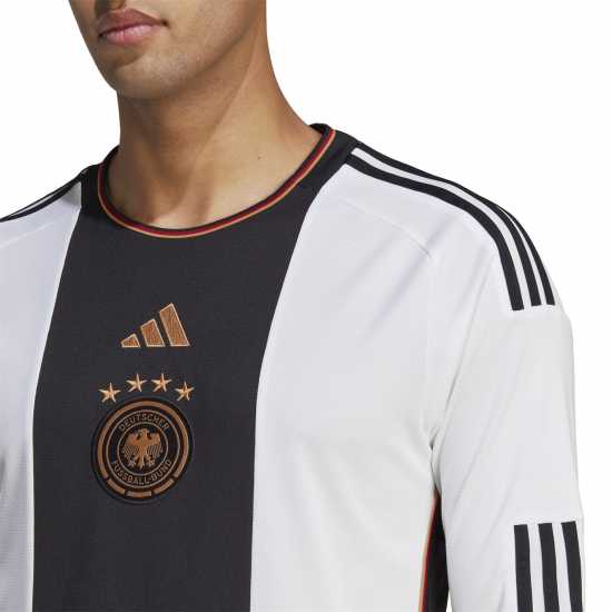 Adidas Риза С Дълъг Ръкав Germany Home Long Sleeve Shirt 2022 Adults  Мъжки ризи