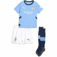 Puma Manchester City Home Minikit 2024 2025 Infants  Community Shield Final