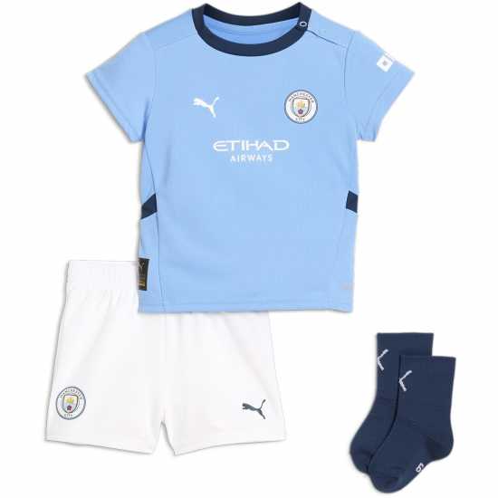 Puma Manchester City Home Babykit 2024 2025  Бебешки дрехи