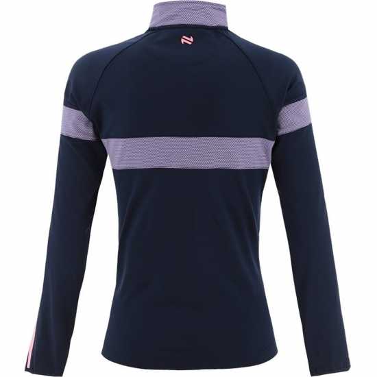 Oneills Tyrone Rockway Brushed Half Zip Top Girls  GAA All