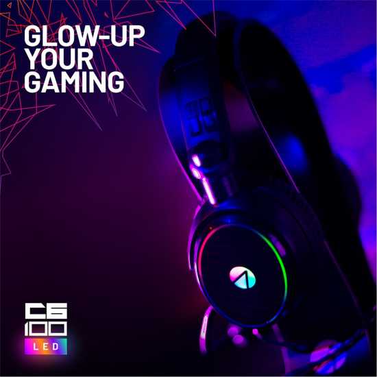 Stealth C6-100 Light Up Gaming Headset  Слушалки