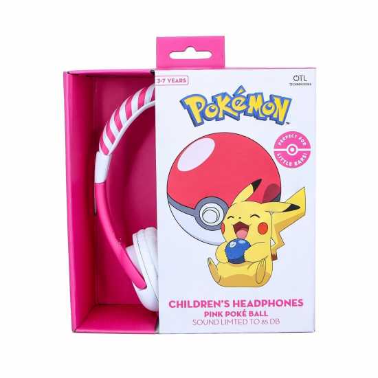 Otl Technologies Pink Pokeball Headphones  