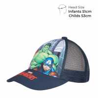 Character Peak Cap Childrens Avengers 