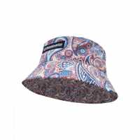 Lambretta Рибарска Шапка Bucket Hat Бяло 