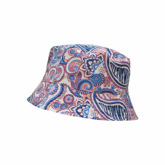 Lambretta Рибарска Шапка Bucket Hat Бяло 