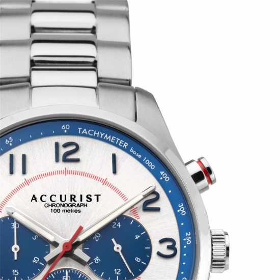 Accurist Ръчен Часовник С Хронограф Chronograph Watch  Часовници