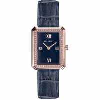 Accurist Signature Rose Gold And Blue Watch  Часовници