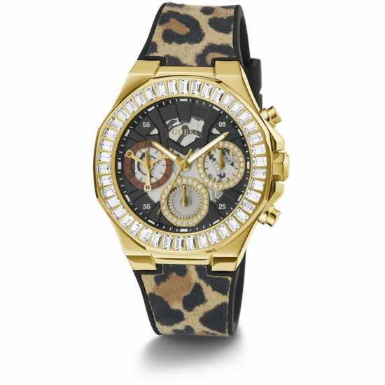 Guess Ladies  Rapture Leopard Print Watch Gw0463L1  Часовници