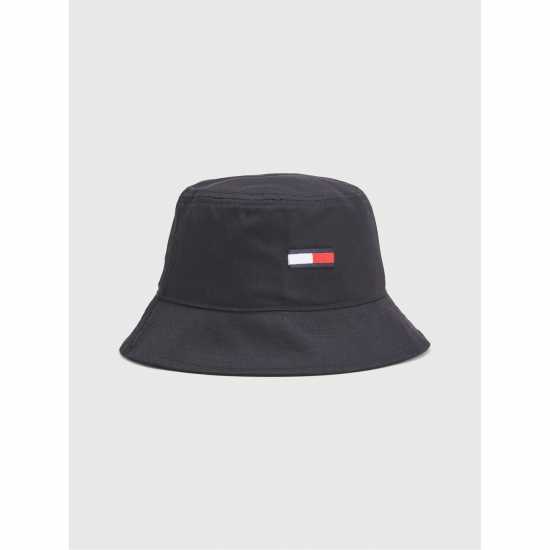 Рибарска Шапка Tommy Jeans Flag Bucket Hat Черно BDS Mens