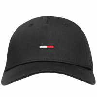 Tommy Jeans Flag Baseball Cap Черно Шапки с козирка