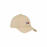 Tommy Jeans Flag Baseball Cap Тауни Пясък AB0 Шапки с козирка