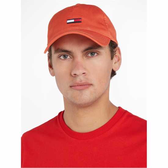 Tommy Jeans Flag Baseball Cap Червен XM4 Шапки с козирка