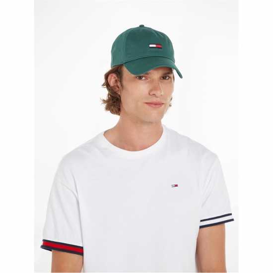 Tommy Jeans Flag Baseball Cap Лесен MBF Шапки с козирка