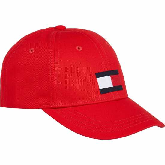 Tommy Hilfiger Шапка С Козирка Tommy Big Flag Cap Червен XNL Шапки с козирка